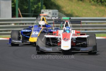 World © Octane Photographic Ltd. ART Grand Prix – GP3/16 – Nyck de Vries and DAMS - GP3/16 – Kevin Joerg. Saturday 23rd July 2016, GP3 Qualifying, Hungaroring, Hungary. Digital Ref :1646CB1D7480