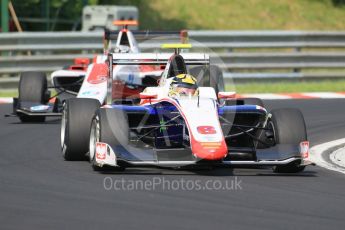 World © Octane Photographic Ltd. Trident – GP3/16 – Artur Janosz and ART Grand Prix – GP3/16 – Alexander Albon. Saturday 23rd July 2016, GP3 Qualifying, Hungaroring, Hungary. Digital Ref :1646CB1D7486