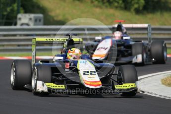 World © Octane Photographic Ltd. Campos Racing - GP3/16 – Alex Palou and Konstantin Tereschenko. Saturday 23rd July 2016, GP3 Qualifying, Hungaroring, Hungary. Digital Ref :1646CB1D7507