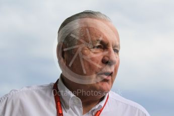 World © Octane Photographic Ltd. Alan Jones (1980 World Champion) - FIA Drivers' Steward. Friday 22nd July 2016, F1 Hungarian GP Practice 1, Hungaroring, Hungary. Digital Ref :1638CB1D5935