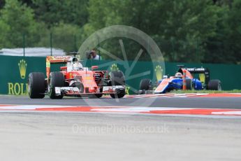World © Octane Photographic Ltd. Scuderia Ferrari SF16-H – Sebastian Vettel. Friday 22nd July 2016, F1 Hungarian GP Practice 1, Hungaroring, Hungary. Digital Ref :