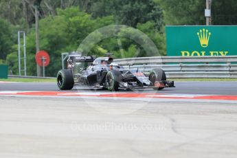 World © Octane Photographic Ltd. McLaren Honda MP4-31 – Fernando Alonso. Friday 22nd July 2016, F1 Hungarian GP Practice 1, Hungaroring, Hungary. Digital Ref :