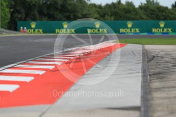 World © Octane Photographic Ltd. Curbs at turn 4. Friday 22nd July 2016, F1 Hungarian GP Practice 1, Hungaroring, Hungary. Digital Ref :