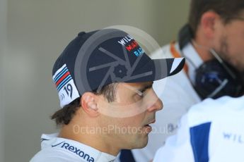 World © Octane Photographic Ltd. Williams Martini Racing, Williams Mercedes FW38 – Felipe Massa. Friday 22nd July 2016, F1 Hungarian GP Practice 1, Hungaroring, Hungary. Digital Ref :