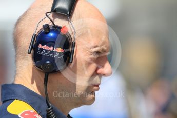 World © Octane Photographic Ltd. Red Bull Racing – Adrian Newey. Friday 22nd July 2016, F1 Hungarian GP Practice 1, Hungaroring, Hungary. Digital Ref :