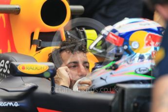 World © Octane Photographic Ltd. Red Bull Racing RB12 – Daniel Ricciardo. Friday 22nd July 2016, F1 Hungarian GP Practice 1, Hungaroring, Hungary. Digital Ref :