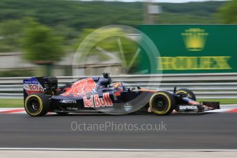 World © Octane Photographic Ltd. Scuderia Toro Rosso STR11 – Daniil Kvyat. Friday 22nd July 2016, F1 Hungarian GP Practice 1, Hungaroring, Hungary. Digital Ref :