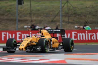 World © Octane Photographic Ltd. Renault Sport F1 Team RS16 Reserve Driver – Esteban Ocon. Friday 22nd July 2016, F1 Hungarian GP Practice 1, Hungaroring, Hungary. Digital Ref :