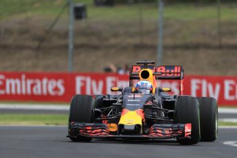 World © Octane Photographic Ltd. Red Bull Racing RB12 – Daniel Ricciardo. Friday 22nd July 2016, F1 Hungarian GP Practice 1, Hungaroring, Hungary. Digital Ref :