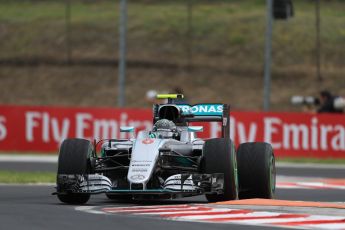 World © Octane Photographic Ltd. Mercedes AMG Petronas W07 Hybrid – Nico Rosberg. Friday 22nd July 2016, F1 Hungarian GP Practice 1, Hungaroring, Hungary. Digital Ref :