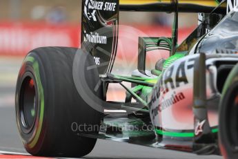World © Octane Photographic Ltd. Sahara Force India VJM09. Friday 22nd July 2016, F1 Hungarian GP Practice 1, Hungaroring, Hungary. Digital Ref :