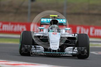 World © Octane Photographic Ltd. Mercedes AMG Petronas W07 Hybrid – Nico Rosberg. Friday 22nd July 2016, F1 Hungarian GP Practice 1, Hungaroring, Hungary. Digital Ref :