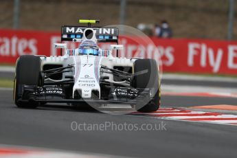 World © Octane Photographic Ltd. Williams Martini Racing, Williams Mercedes FW38 – Valtteri Bottas. Friday 22nd July 2016, F1 Hungarian GP Practice 1, Hungaroring, Hungary. Digital Ref :