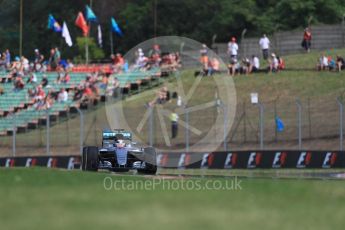 World © Octane Photographic Ltd. Mercedes AMG Petronas W07 Hybrid – Lewis Hamilton. Friday 22nd July 2016, F1 Hungarian GP Practice 1, Hungaroring, Hungary. Digital Ref :