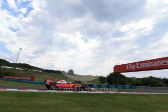 World © Octane Photographic Ltd. Scuderia Ferrari SF16-H – Sebastian Vettel. Friday 22nd July 2016, F1 Hungarian GP Practice 1, Hungaroring, Hungary. Digital Ref :