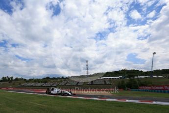World © Octane Photographic Ltd. Williams Martini Racing, Williams Mercedes FW38 – Valtteri Bottas. Friday 22nd July 2016, F1 Hungarian GP Practice 1, Hungaroring, Hungary. Digital Ref :