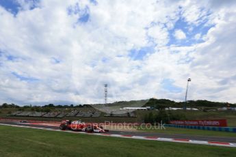 World © Octane Photographic Ltd. Scuderia Ferrari SF16-H – Kimi Raikkonen. Friday 22nd July 2016, F1 Hungarian GP Practice 1, Hungaroring, Hungary. Digital Ref :