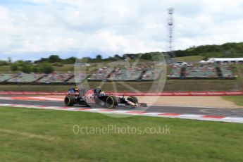World © Octane Photographic Ltd. Scuderia Toro Rosso STR11 – Carlos Sainz. Friday 22nd July 2016, F1 Hungarian GP Practice 1, Hungaroring, Hungary. Digital Ref :