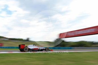 World © Octane Photographic Ltd. Haas F1 Team VF-16 – Romain Grosjean. Friday 22nd July 2016, F1 Hungarian GP Practice 1, Hungaroring, Hungary. Digital Ref :