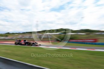 World © Octane Photographic Ltd. Scuderia Toro Rosso STR11 – Carlos Sainz. Friday 22nd July 2016, F1 Hungarian GP Practice 1, Hungaroring, Hungary. Digital Ref :