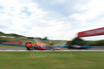 World © Octane Photographic Ltd. Red Bull Racing RB12 – Max Verstappen. Friday 22nd July 2016, F1 Hungarian GP Practice 1, Hungaroring, Hungary. Digital Ref :