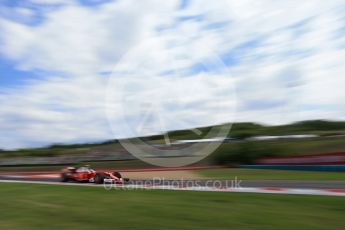 World © Octane Photographic Ltd. Scuderia Ferrari SF16-H – Kimi Raikkonen. Friday 22nd July 2016, F1 Hungarian GP Practice 1, Hungaroring, Hungary. Digital Ref :