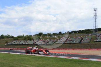 World © Octane Photographic Ltd. Scuderia Ferrari SF16-H – Kimi Raikkonen. Friday 22nd July 2016, F1 Hungarian GP Practice 1, Hungaroring, Hungary. Digital Ref :