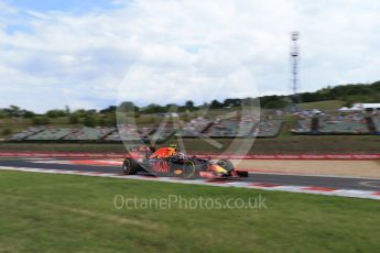 World © Octane Photographic Ltd. Red Bull Racing RB12 – Max Verstappen. Friday 22nd July 2016, F1 Hungarian GP Practice 1, Hungaroring, Hungary. Digital Ref :