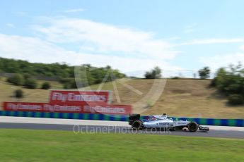 World © Octane Photographic Ltd. Williams Martini Racing, Williams Mercedes FW38 – Felipe Massa. Friday 22nd July 2016, F1 Hungarian GP Practice 1, Hungaroring, Hungary. Digital Ref :