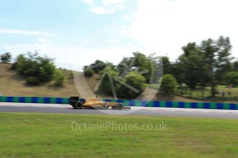 World © Octane Photographic Ltd. Renault Sport F1 Team RS16 Reserve Driver – Esteban Ocon. Friday 22nd July 2016, F1 Hungarian GP Practice 1, Hungaroring, Hungary. Digital Ref :
