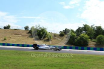 World © Octane Photographic Ltd. Williams Martini Racing, Williams Mercedes FW38 – Valtteri Bottas. Friday 22nd July 2016, F1 Hungarian GP Practice 1, Hungaroring, Hungary. Digital Ref :