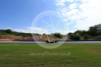 World © Octane Photographic Ltd. Haas F1 Team VF-16 – Romain Grosjean. Friday 22nd July 2016, F1 Hungarian GP Practice 1, Hungaroring, Hungary. Digital Ref :