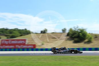 World © Octane Photographic Ltd. Sahara Force India VJM09 - Sergio Perez. Friday 22nd July 2016, F1 Hungarian GP Practice 1, Hungaroring, Hungary. Digital Ref :