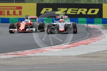 World © Octane Photographic Ltd. Haas F1 Team VF-16 - Esteban Gutierrez. Friday 22nd July 2016, F1 Hungarian GP Practice 2, Hungaroring, Hungary. Digital Ref : 1641CB1D6562