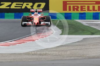 World © Octane Photographic Ltd. Scuderia Ferrari SF16-H – Kimi Raikkonen. Friday 22nd July 2016, F1 Hungarian GP Practice 2, Hungaroring, Hungary. Digital Ref : 1641CB1D6586