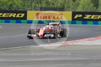 World © Octane Photographic Ltd. Scuderia Ferrari SF16-H – Sebastian Vettel. Friday 22nd July 2016, F1 Hungarian GP Practice 2, Hungaroring, Hungary. Digital Ref : 1641CB1D6602