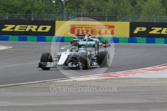 World © Octane Photographic Ltd. Mercedes AMG Petronas W07 Hybrid – Nico Rosberg. Friday 22nd July 2016, F1 Hungarian GP Practice 2, Hungaroring, Hungary. Digital Ref : 1641CB1D6627
