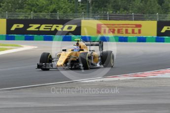 World © Octane Photographic Ltd. Renault Sport F1 Team RS16 – Jolyon Palmer. Friday 22nd July 2016, F1 Hungarian GP Practice 2, Hungaroring, Hungary. Digital Ref : 1641CB1D6653