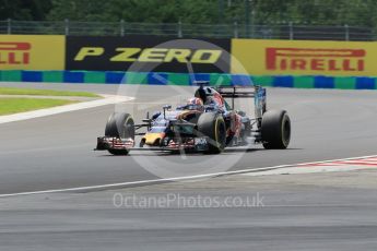 World © Octane Photographic Ltd. Scuderia Toro Rosso STR11 – Daniil Kvyat. Friday 22nd July 2016, F1 Hungarian GP Practice 2, Hungaroring, Hungary. Digital Ref : 1641CB1D6659