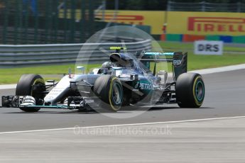 World © Octane Photographic Ltd. Mercedes AMG Petronas W07 Hybrid – Nico Rosberg. Friday 22nd July 2016, F1 Hungarian GP Practice 2, Hungaroring, Hungary. Digital Ref : 1641CB1D6675