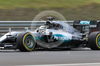 World © Octane Photographic Ltd. Mercedes AMG Petronas W07 Hybrid – Lewis Hamilton. Friday 22nd July 2016, F1 Hungarian GP Practice 2, Hungaroring, Hungary. Digital Ref : 1641CB1D6724