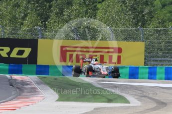World © Octane Photographic Ltd. Haas F1 Team VF-16 - Esteban Gutierrez. Friday 22nd July 2016, F1 Hungarian GP Practice 2, Hungaroring, Hungary. Digital Ref : 1641CB1D6753