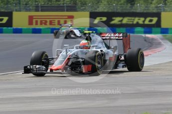 World © Octane Photographic Ltd. Haas F1 Team VF-16 - Esteban Gutierrez. Friday 22nd July 2016, F1 Hungarian GP Practice 2, Hungaroring, Hungary. Digital Ref : 1641CB1D6762