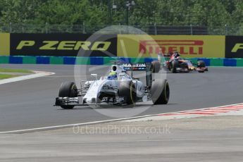 World © Octane Photographic Ltd. Williams Martini Racing, Williams Mercedes FW38 – Felipe Massa. Friday 22nd July 2016, F1 Hungarian GP Practice 2, Hungaroring, Hungary. Digital Ref : 1641CB1D6766