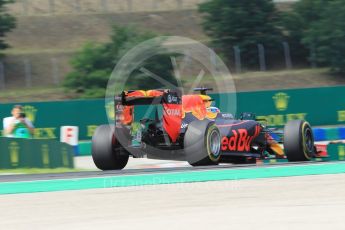 World © Octane Photographic Ltd. Red Bull Racing RB12 – Daniel Ricciardo. Friday 22nd July 2016, F1 Hungarian GP Practice 2, Hungaroring, Hungary. Digital Ref : 1641CB1D6798