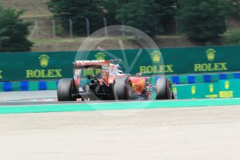 World © Octane Photographic Ltd. Scuderia Ferrari SF16-H – Kimi Raikkonen. Friday 22nd July 2016, F1 Hungarian GP Practice 2, Hungaroring, Hungary. Digital Ref : 1641CB1D6818