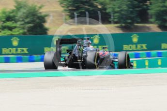 World © Octane Photographic Ltd. McLaren Honda MP4-31 – Jenson Button. Friday 22nd July 2016, F1 Hungarian GP Practice 2, Hungaroring, Hungary. Digital Ref : 1641CB1D6877