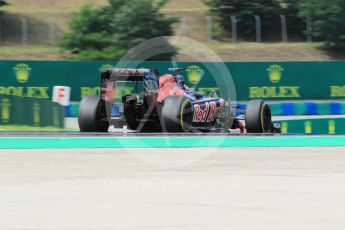 World © Octane Photographic Ltd. Scuderia Toro Rosso STR11 – Daniil Kvyat. Friday 22nd July 2016, F1 Hungarian GP Practice 2, Hungaroring, Hungary. Digital Ref : 1641CB1D6891