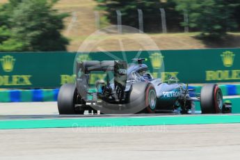 World © Octane Photographic Ltd. Mercedes AMG Petronas W07 Hybrid – Nico Rosberg. Friday 22nd July 2016, F1 Hungarian GP Practice 2, Hungaroring, Hungary. Digital Ref : 1641CB1D6949