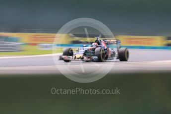 World © Octane Photographic Ltd. Scuderia Toro Rosso STR11 – Daniil Kvyat. Friday 22nd July 2016, F1 Hungarian GP Practice 2, Hungaroring, Hungary. Digital Ref : 1641CB5D6920